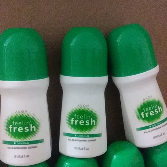 3 Avon Feelin Fresh Original Roll-on Antiperspirant Deodorant - Picture 1 of 1
